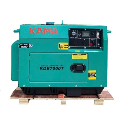 Máy Phát Điện Chạy Dầu Kama 5Kw KDE7000T